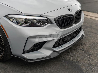 RW Carbon BMW F87 M2 Comp CS Style CF Front Lip-Exterior-Silicon Valley Bimmer