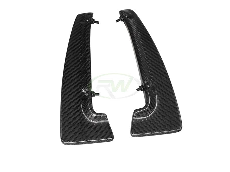 RW Carbon BMW F87 M2 Competition Carbon Fiber Canards-Exterior-Silicon Valley Bimmer