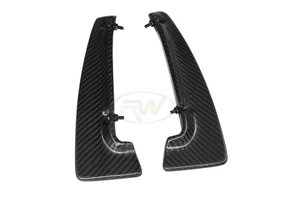RW Carbon BMW F87 M2 Competition Carbon Fiber Canards-Exterior-Silicon Valley Bimmer