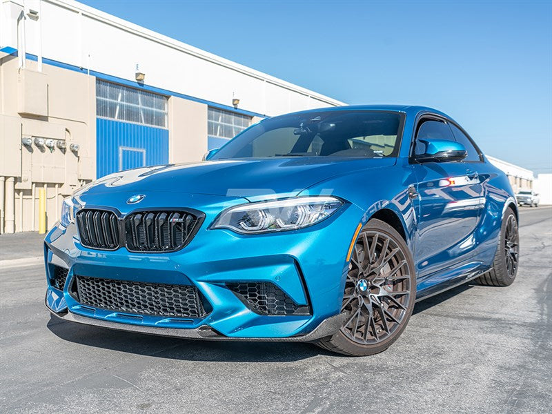 RW Carbon BMW F87 M2 Competition Carbon Fiber Front Lip-Exterior-Silicon Valley Bimmer