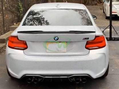 RW Carbon BMW F87 M2 DTM Carbon Fiber Rear Diffuser-Exterior-Silicon Valley Bimmer