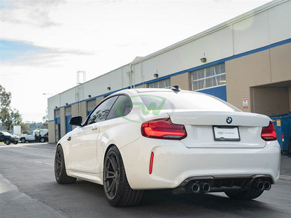 RW Carbon BMW F87 M2 Performance Style CF Diffuser-Exterior-Silicon Valley Bimmer