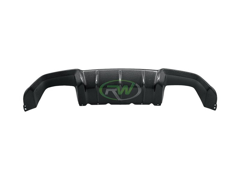 RW Carbon BMW F87 M2 Performance Style CF Diffuser-Exterior-Silicon Valley Bimmer