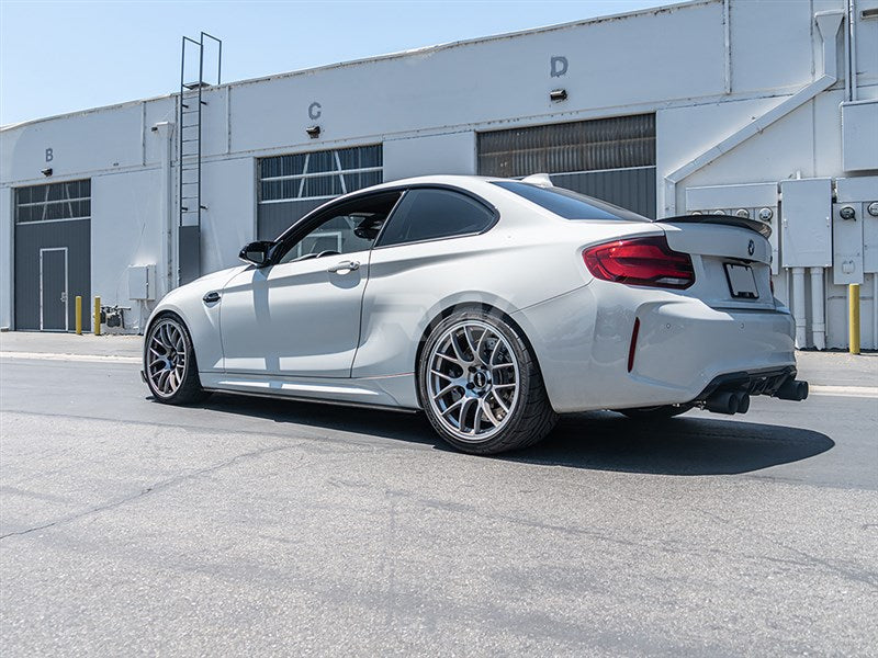 RW Carbon BMW F87 M2 RWS Carbon Fiber Side Skirt Extensions-Exterior-Silicon Valley Bimmer