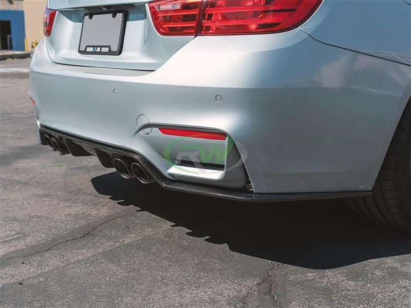 RW Carbon BMW F8X M3 M4 3D Style Carbon Fiber Diffuser-Exterior-Silicon Valley Bimmer