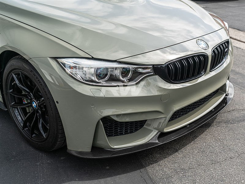 RW Carbon BMW F8X M3 & M4 3D Style Carbon Fiber Front Lip-Exterior-Silicon Valley Bimmer