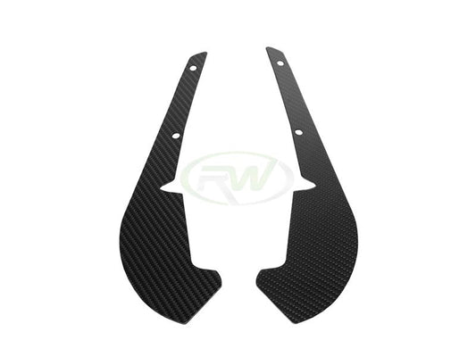 RW Carbon BMW F8X M3 M4 Carbon Fiber Splash Guards-Exterior-Silicon Valley Bimmer