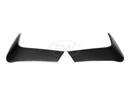 RW Carbon BMW F8X M3/M4 CF Rear Bumper Splitters-Exterior-Silicon Valley Bimmer