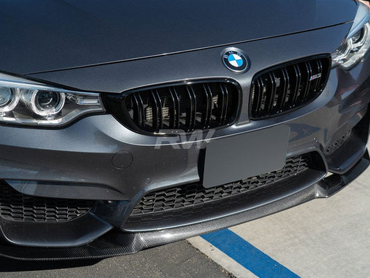 RW Carbon BMW F8X M3/M4 CS Style CF Front Lip Spoiler-Exterior-Silicon Valley Bimmer