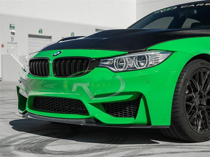 RW Carbon BMW F8X M3/M4 CS Style CF Front Lip Spoiler-Exterior-Silicon Valley Bimmer