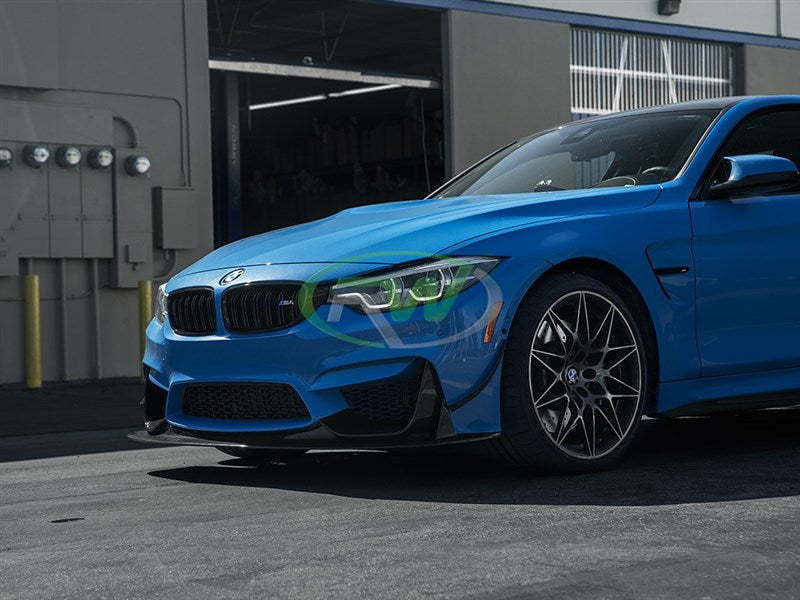 RW Carbon BMW F8X M3/M4 ENS Style Carbon Fiber Front Lip-Exterior-Silicon Valley Bimmer