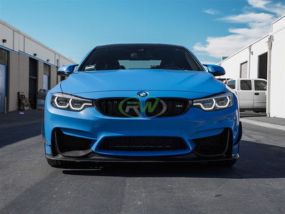 RW Carbon BMW F8X M3/M4 ENS Style Carbon Fiber Front Lip-Exterior-Silicon Valley Bimmer