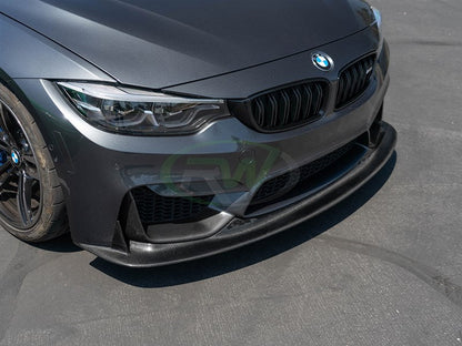 RW Carbon BMW F8X M3/M4 ENS Style Carbon Fiber Front Lip-Exterior-Silicon Valley Bimmer