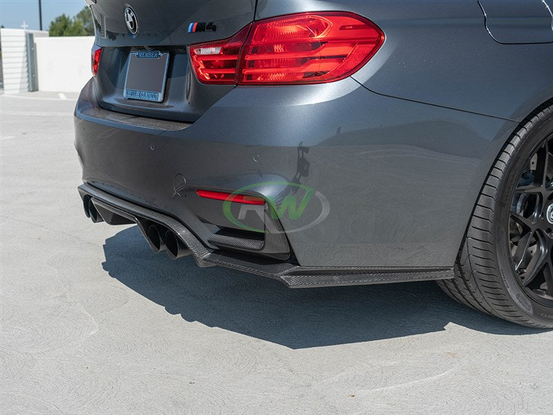 RW Carbon BMW F8X M3/M4 Exotics Style CF Diffuser-Exterior-Silicon Valley Bimmer