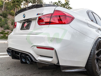 RW Carbon BMW F8X M3/M4 GTX Carbon Fiber Diffuser-Exterior-Silicon Valley Bimmer