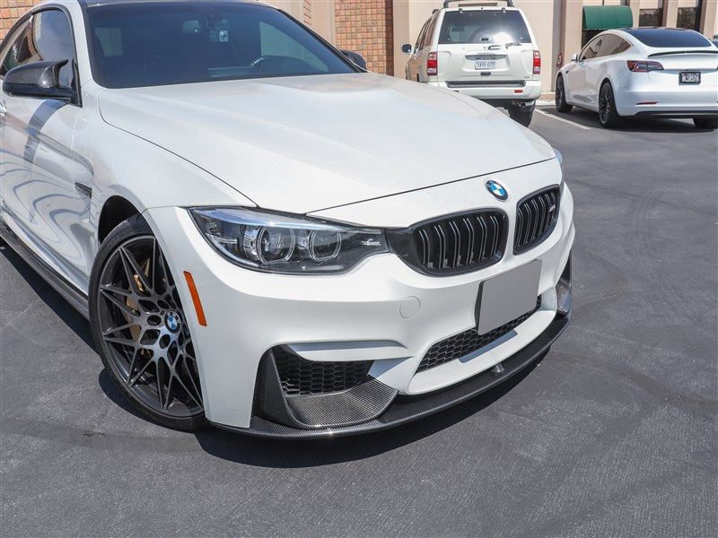 RW Carbon BMW F8X M3/M4 Performance Style CF Lip Spoiler-Exterior-Silicon Valley Bimmer