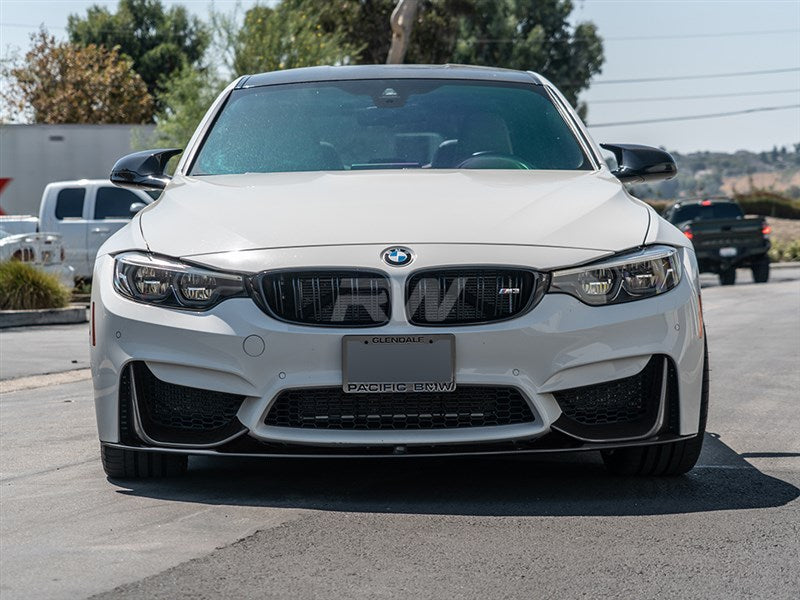 RW Carbon BMW F8X M3/M4 Performance Style CF Lip Spoiler-Exterior-Silicon Valley Bimmer