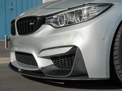 RW Carbon BMW F8X M3/M4 Performance Style CF Lip Spoiler-Exterior-Silicon Valley Bimmer