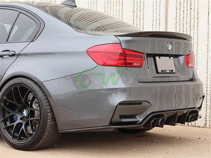 RW Carbon BMW F8X M3/M4 RWS Carbon Fiber Diffuser-Exterior-Silicon Valley Bimmer