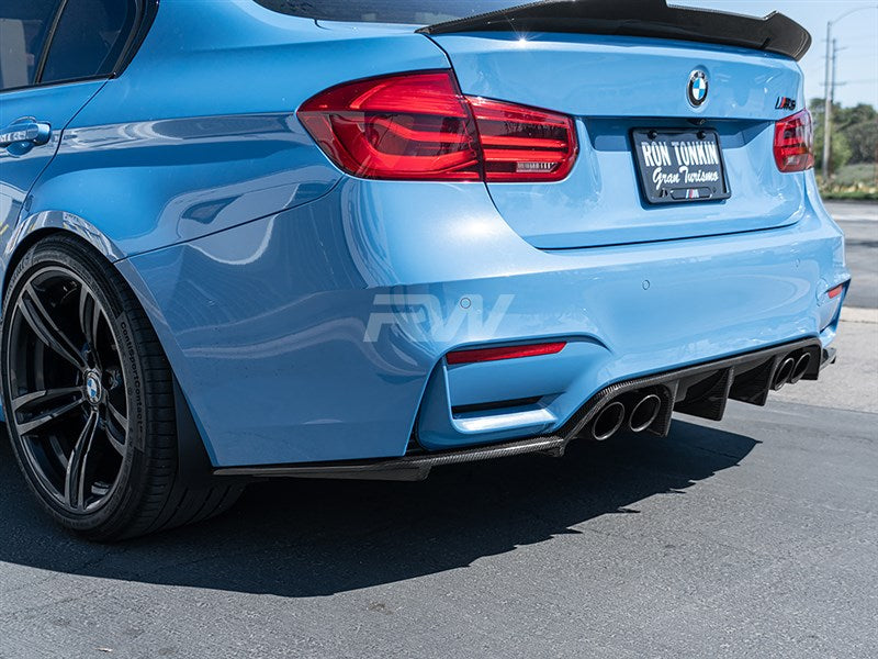 RW Carbon BMW F8X M3/M4 RWS Carbon Fiber Diffuser-Exterior-Silicon Valley Bimmer