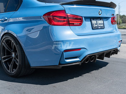 RW Carbon BMW F8X M3/M4 RWS Carbon Fiber Diffuser-Exterior-Silicon Valley Bimmer