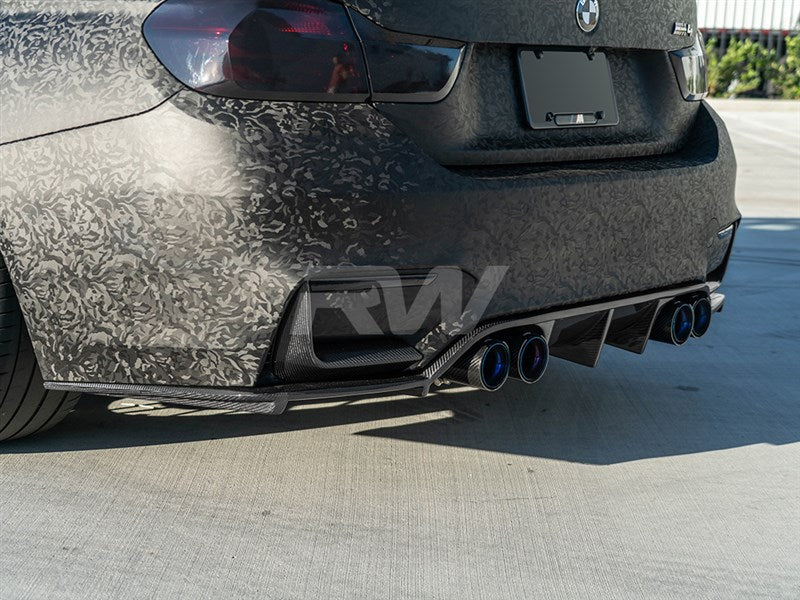 RW Carbon BMW F8X M3/M4 RWS Carbon Fiber Diffuser-Exterior-Silicon Valley Bimmer