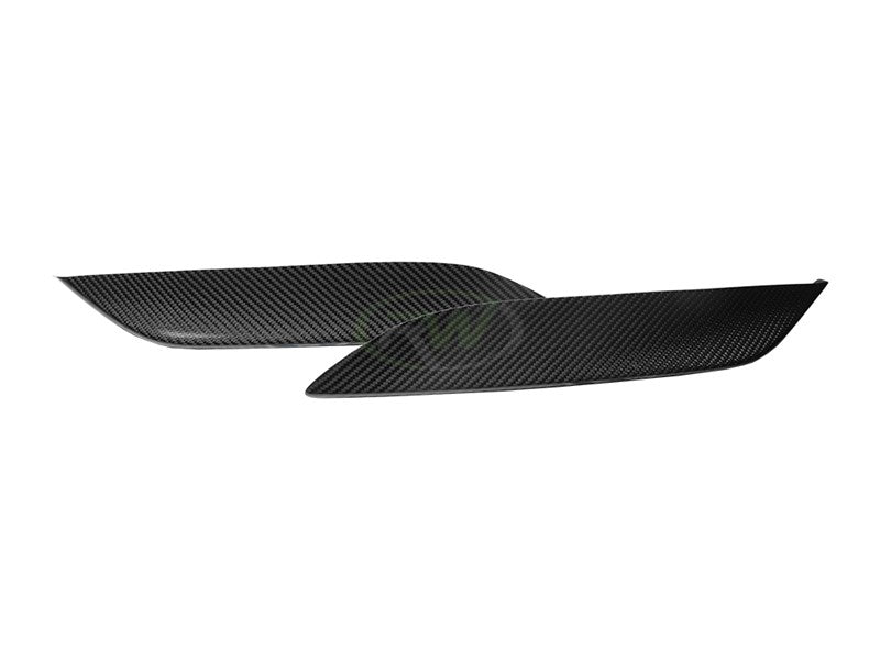 RW Carbon BMW F8X M3/M4 Upper Carbon Fiber Splitters-Exterior-Silicon Valley Bimmer