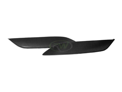 RW Carbon BMW F8X M3/M4 Upper Carbon Fiber Splitters-Exterior-Silicon Valley Bimmer