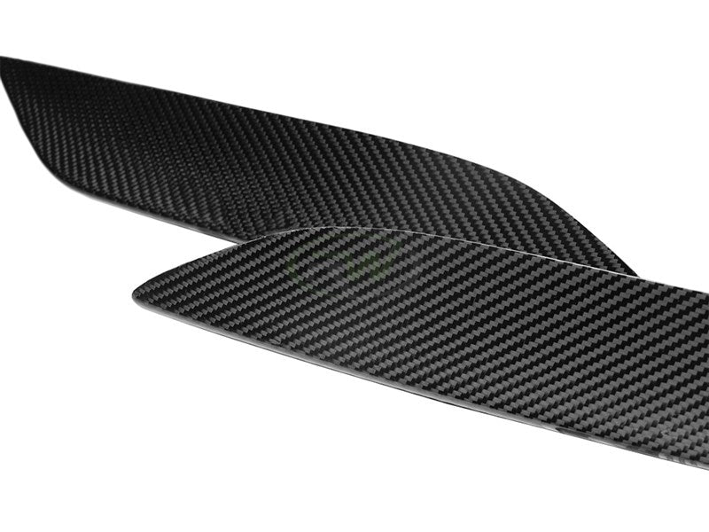 RW Carbon BMW F8X M3/M4 Upper Carbon Fiber Splitters-Exterior-Silicon Valley Bimmer