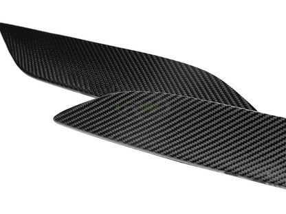RW Carbon BMW F8X M3/M4 Upper Carbon Fiber Splitters-Exterior-Silicon Valley Bimmer