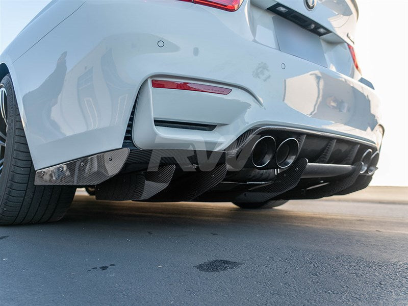 RW Carbon BMW F8X M3/M4 Varis Style CF Diffuser+Undertray-Exterior-Silicon Valley Bimmer
