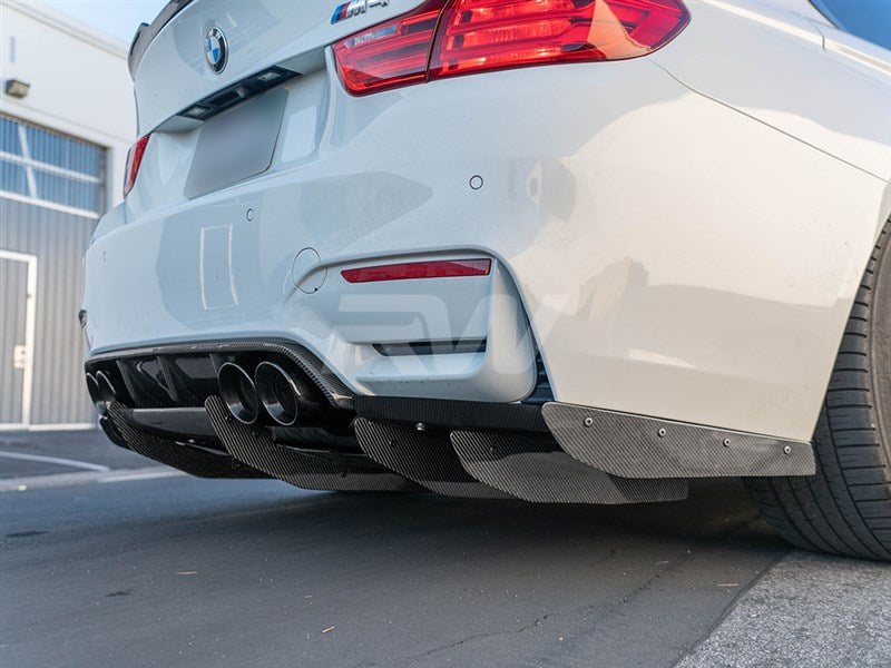RW Carbon BMW F8X M3/M4 Varis Style CF Diffuser+Undertray-Exterior-Silicon Valley Bimmer