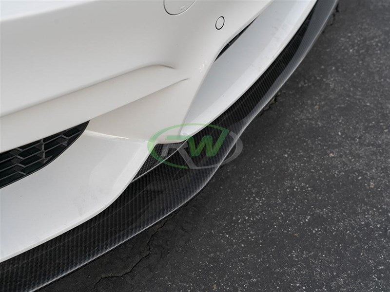 RW Carbon BMW F8x M3 M4 GTX Carbon Fiber Front Lip-Exterior-Silicon Valley Bimmer