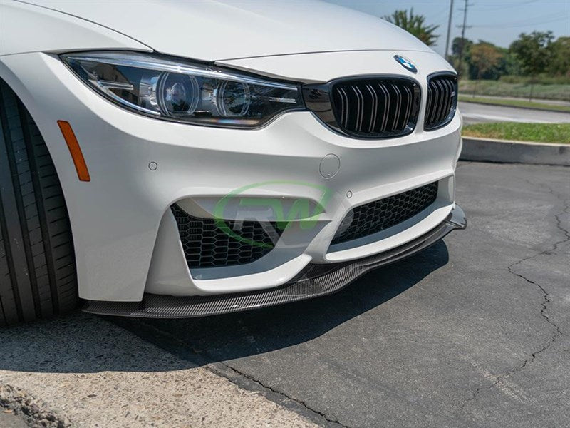 RW Carbon BMW F8x M3 M4 GTX Carbon Fiber Front Lip-Exterior-Silicon Valley Bimmer