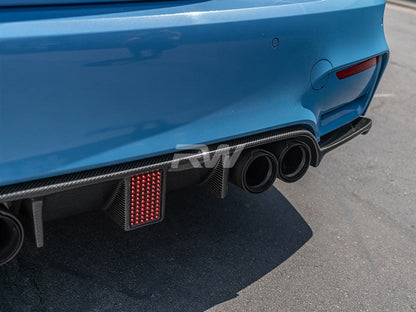 RW Carbon BMW F8x M3 M4 Kholen Style CF Rear Diffuser-Exterior-Silicon Valley Bimmer