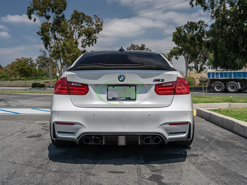RW Carbon BMW F8x M3 M4 Kholen Style CF Rear Diffuser-Exterior-Silicon Valley Bimmer