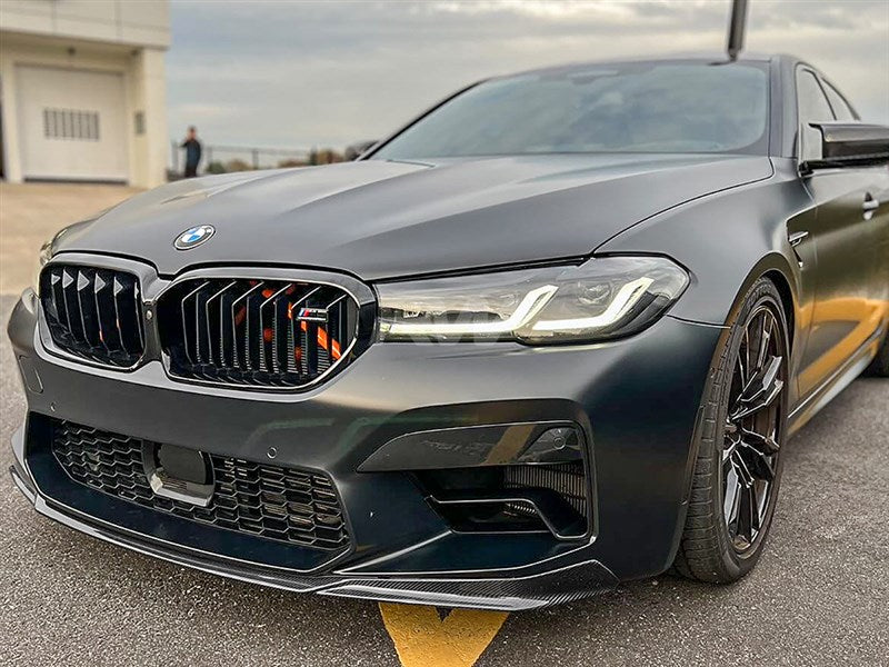 RW Carbon BMW F90 M5 LCI CS Style Full Carbon Fiber Front Lip-Exterior-Silicon Valley Bimmer
