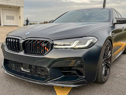 RW Carbon BMW F90 M5 LCI CS Style Full Carbon Fiber Front Lip-Exterior-Silicon Valley Bimmer
