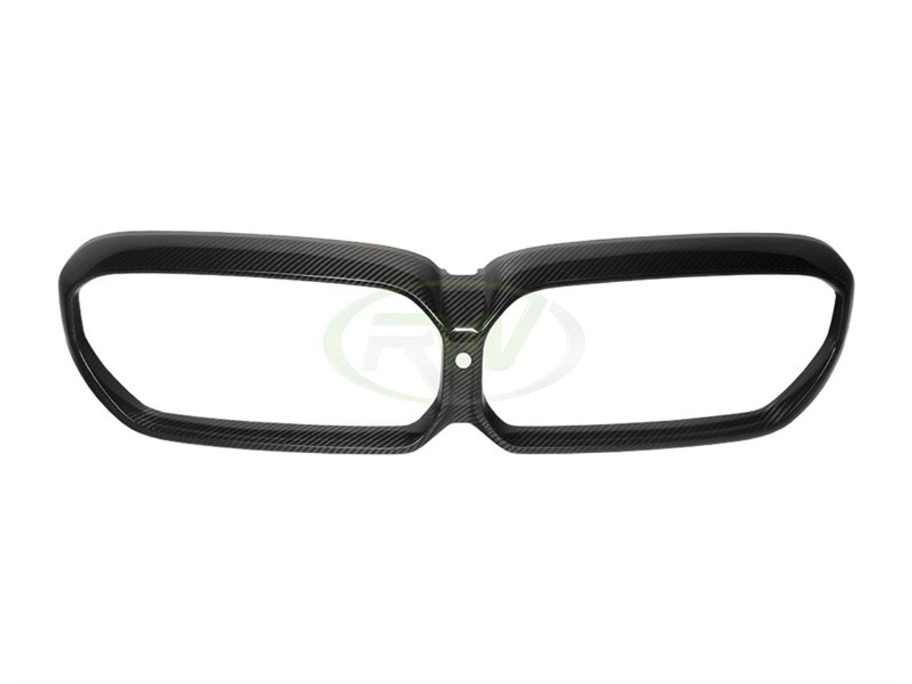 RW Carbon BMW F90 M5 LCI Carbon Fiber Grille Surrounds-Exterior-Silicon Valley Bimmer