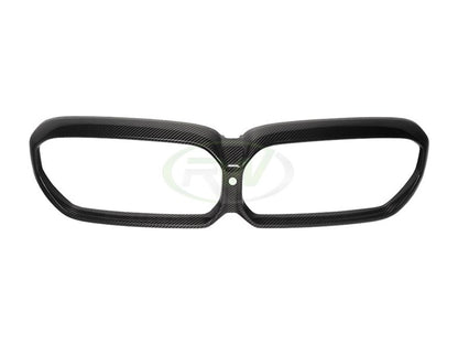 RW Carbon BMW F90 M5 LCI Carbon Fiber Grille Surrounds-Exterior-Silicon Valley Bimmer
