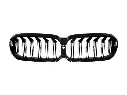 RW Carbon BMW F90 M5 LCI/G30 5 Series LCI Gloss Black Grilles-Exterior-Silicon Valley Bimmer