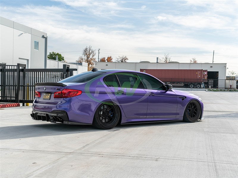 RW Carbon BMW F90 M5 RWS Carbon Fiber Rear Diffuser-Exterior-Silicon Valley Bimmer