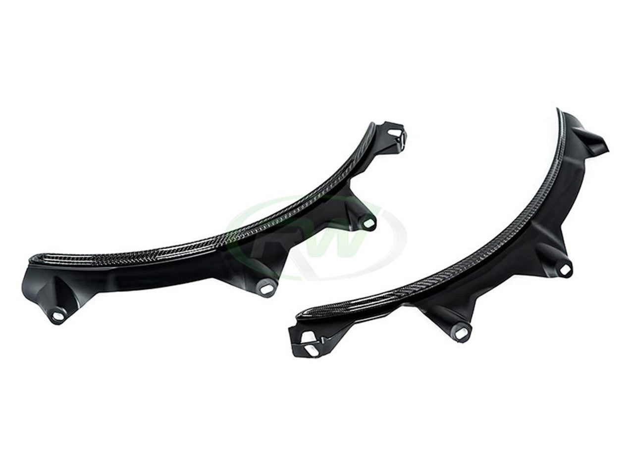 RW Carbon BMW F90 M5/G30 5-Series Carbon Fiber Rear Wheel Arch Extensions-Exterior-Silicon Valley Bimmer