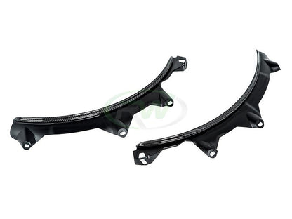 RW Carbon BMW F90 M5/G30 5-Series Carbon Fiber Rear Wheel Arch Extensions-Exterior-Silicon Valley Bimmer