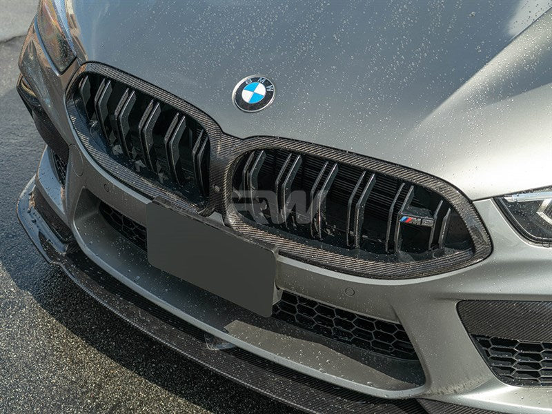 RW Carbon BMW F91 F92 F93 M8 Carbon Fiber Grille Surrounds-Exterior-Silicon Valley Bimmer