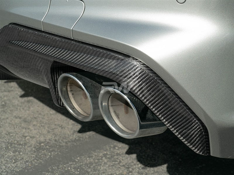 RW Carbon BMW F91 F92 F93 M8 OE Style Carbon Fiber Diffuser-Exterior-Silicon Valley Bimmer