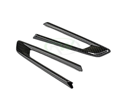 RW Carbon BMW F91/F92/F93 M8 Carbon Fiber Fender Trims-Exterior-Silicon Valley Bimmer