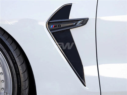 RW Carbon BMW F91/F92/F93 M8 Carbon Fiber Fender Trims-Exterior-Silicon Valley Bimmer