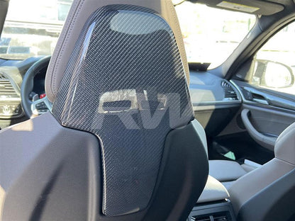 RW Carbon BMW F91/F92/F93 M8 Carbon Fiber Seat Backs-Interior-Silicon Valley Bimmer