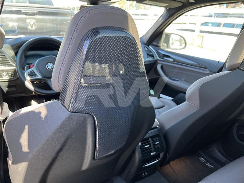 RW Carbon BMW F91/F92/F93 M8 Carbon Fiber Seat Backs-Interior-Silicon Valley Bimmer